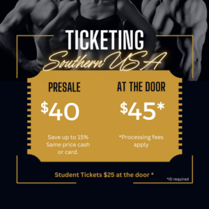 Southern USA Tickets- with processing